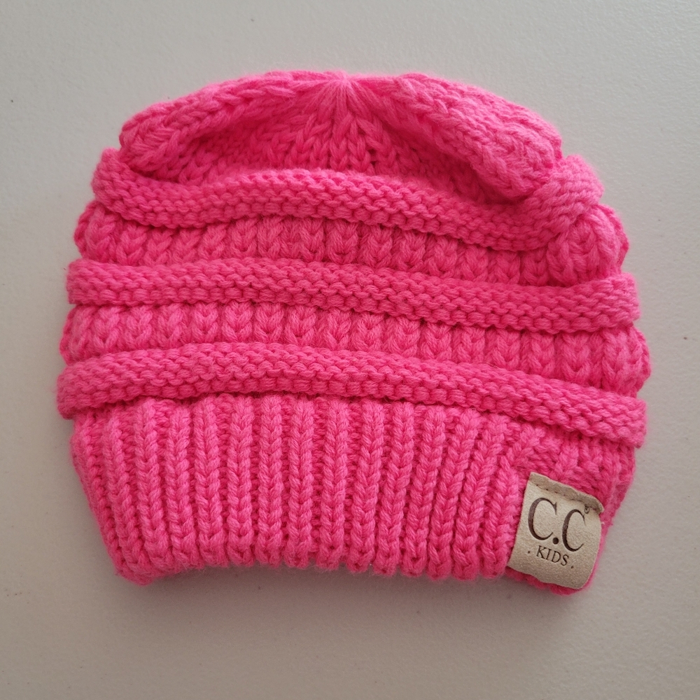 C.C Intant/toddler Cable Knit Winter Hat